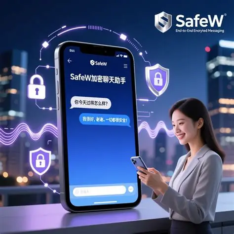 SafeW 加密聊天界面